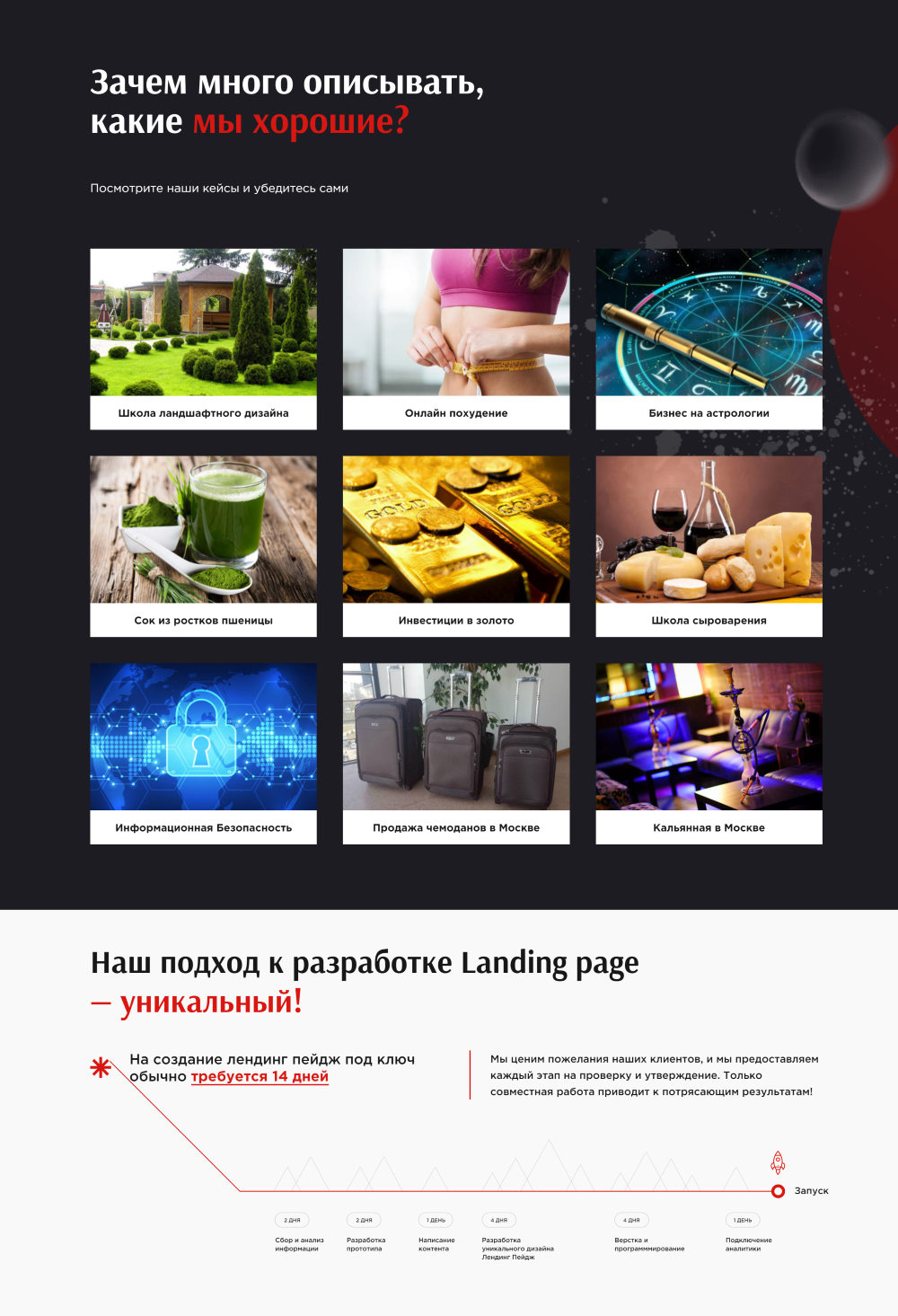 Стоимость Сайта Лендинга Разработка Landing Page
