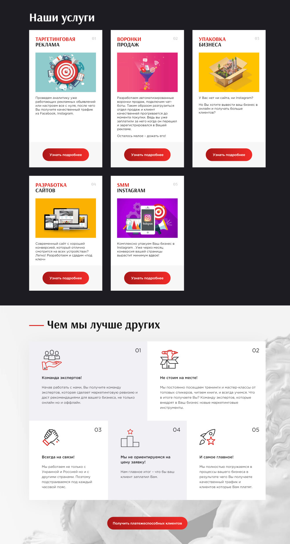 Стоимость Сайта Лендинга Маркетинговое Агентство