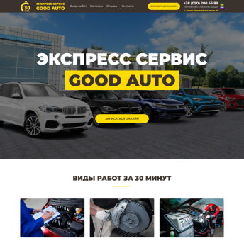 Купить Готовый Лендинг Экспресс Автосервис