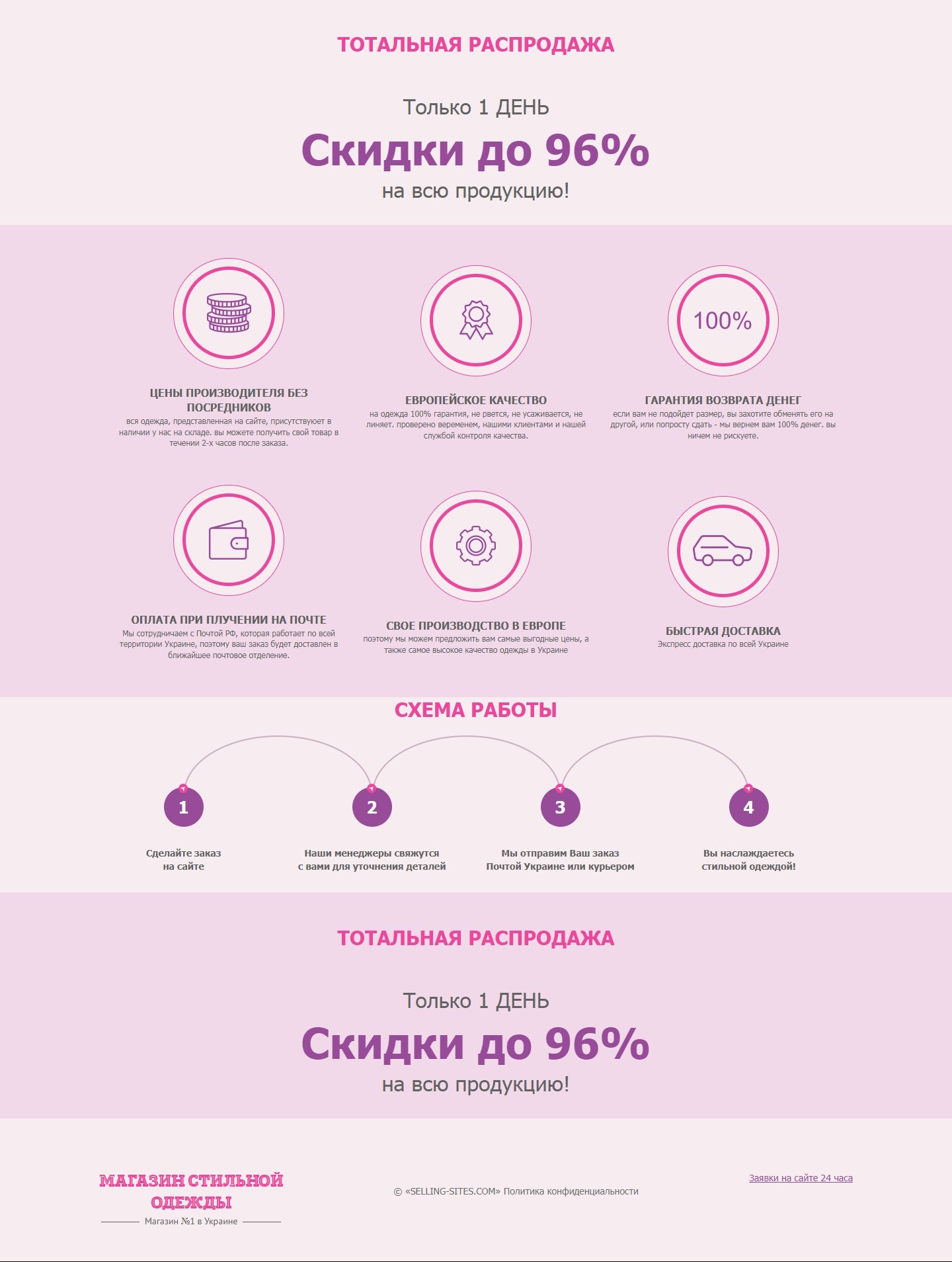 Продажа Лендинга Женские Спортивные Костюмы