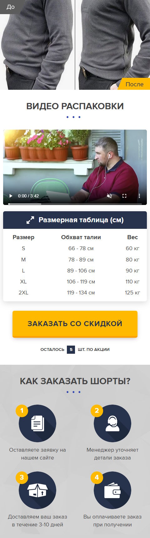 Продажа Лендинга Корректирующее Утягивающее Белье Shaper Men's
